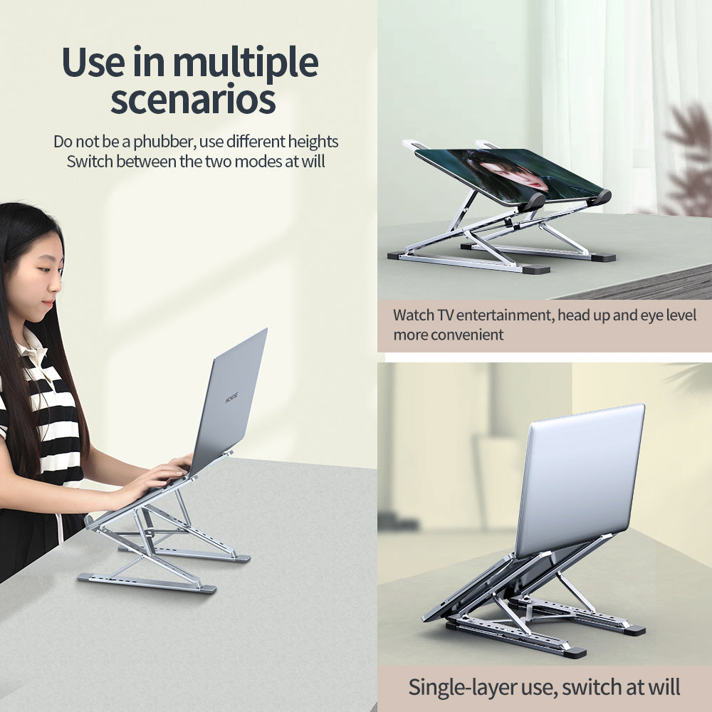 Double Aluminum Alloy Notebook Bracket